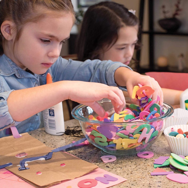 Chenille Kraft CK-4304 Wonder Foam Letters and Numbers, 6" Height, 6.9" Wide, 6.9" Length, 1/2 lb. (1500 count) - Image 4